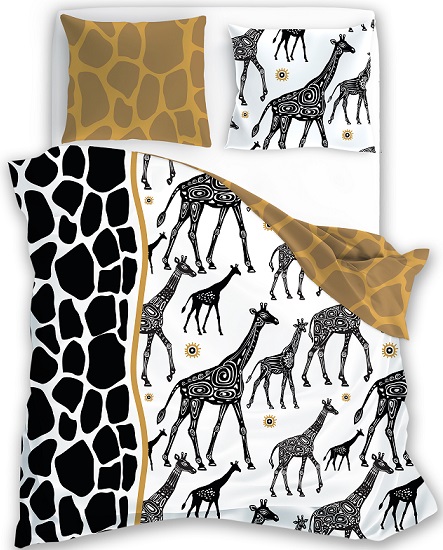 Obliečka bavlnená - Žirafa