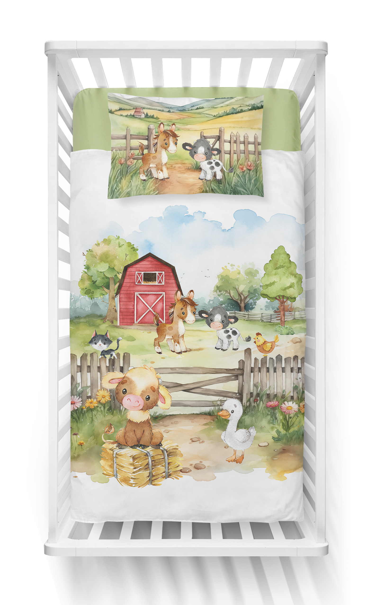 Detská obliečka - farma - 5140A