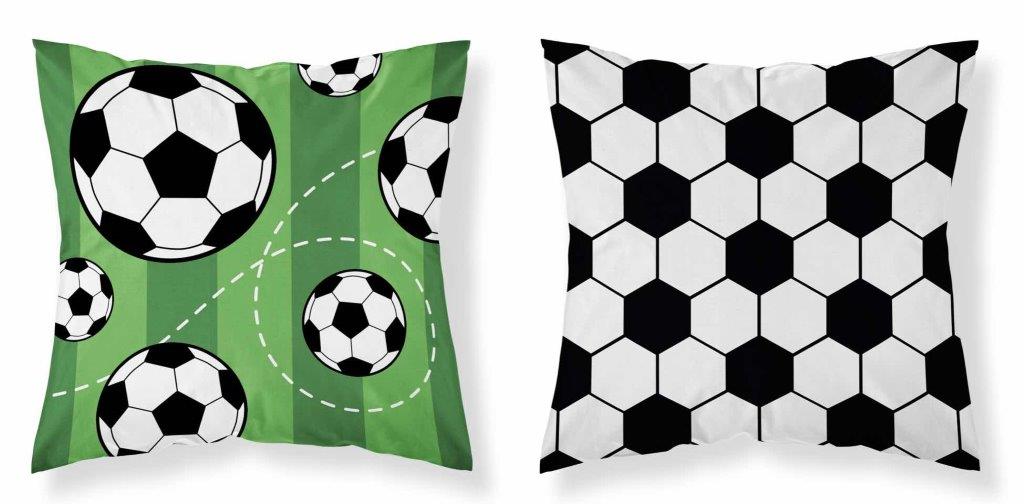 Detská obliečka na vankúš - futbalová lopta 37A