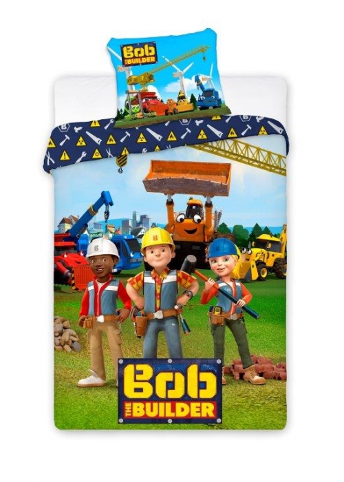 Detská obliečka do postieľky - Bob staviteľ 006