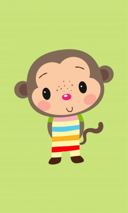 Detský uterák - Opička