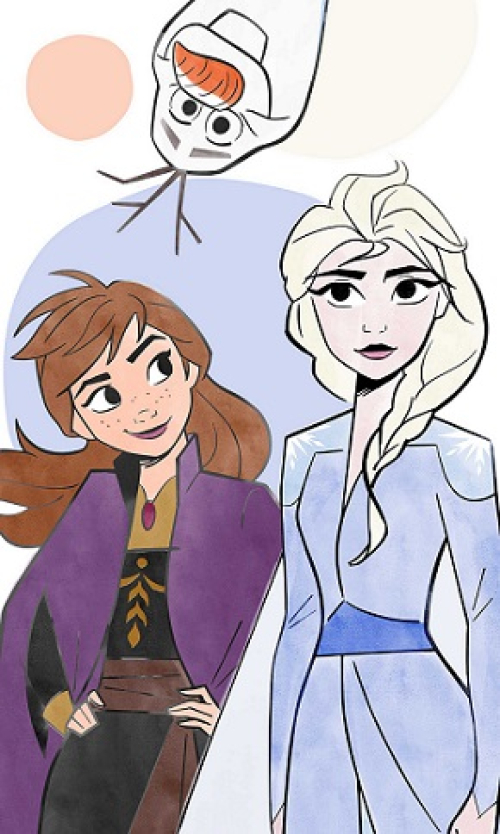 Detský uterák do škôlky - Frozen