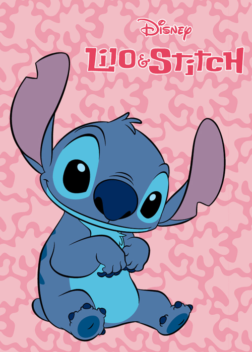 Detská fleecová deka Lilo a Stitch 013