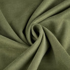 Hotový dekoračný záves - hebký velvet - Lída - khaki 