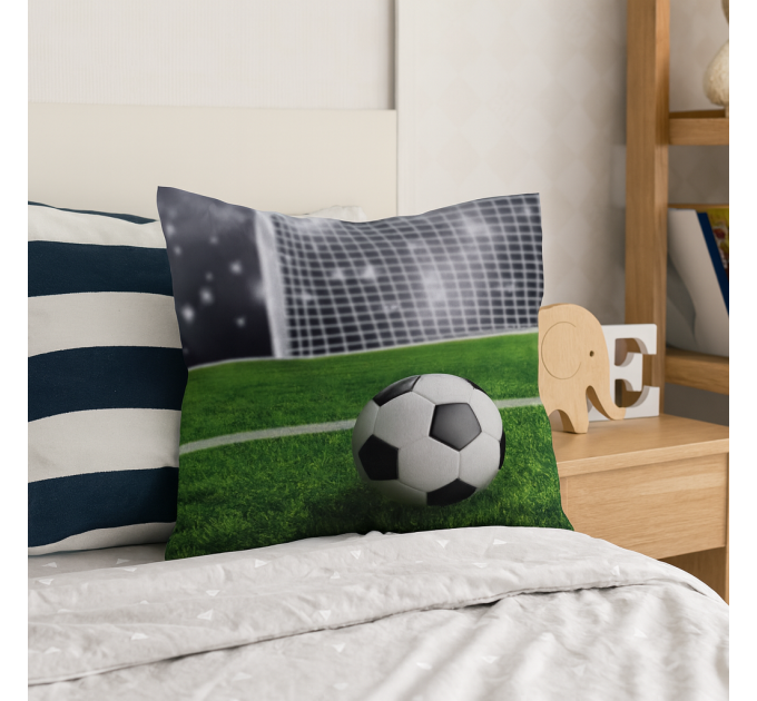 Detská obliečka na vankúš - futbalová lopta 032