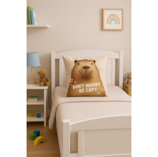 Detská obliečka na vankúš - kapybara  035