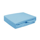Froté plachta na posteľ  200g/m² - modrá