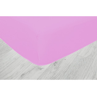Plachta jersey s elastanom - svetlo ružová