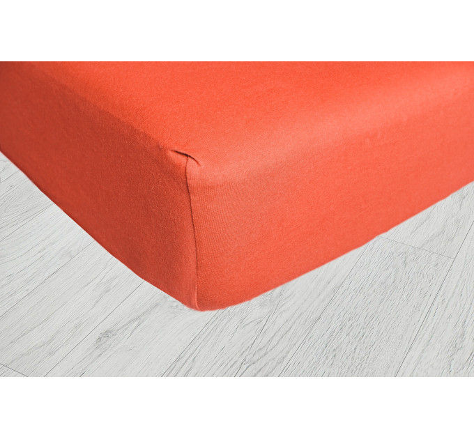 Plachta jersey - oranžová