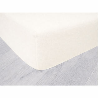 Plachta jersey - smotanová