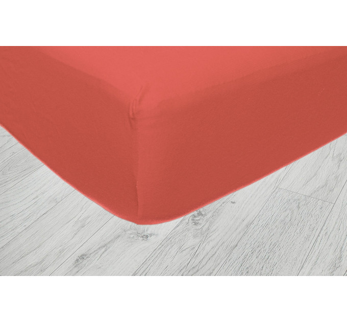 Plachta jersey - terakota