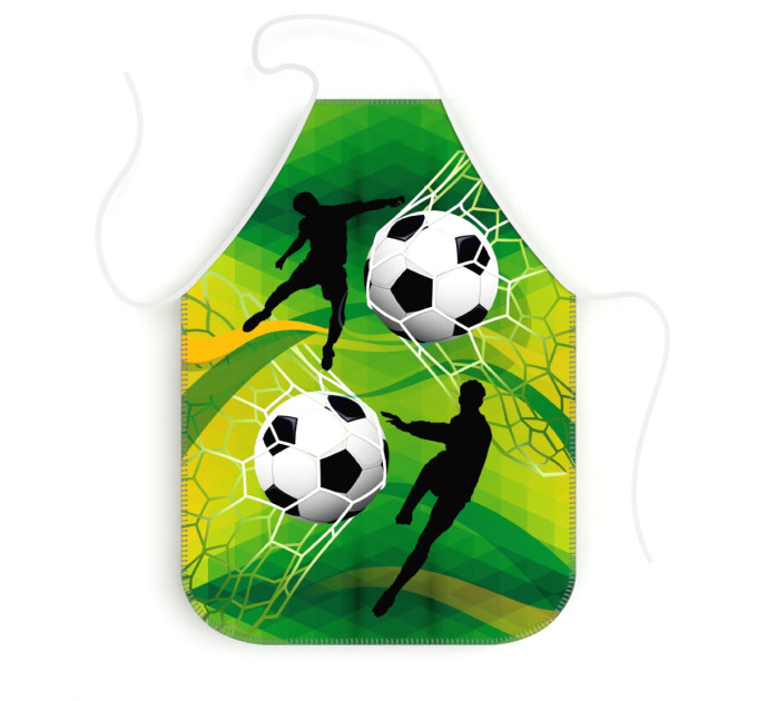 Detská zástera s futbalovým motívom