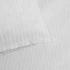 Hotelové obliečky -biele - pásik 4 mm 140x200+70x90