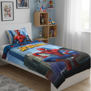 Detská bavlnená obliečka -  Spider Man 001