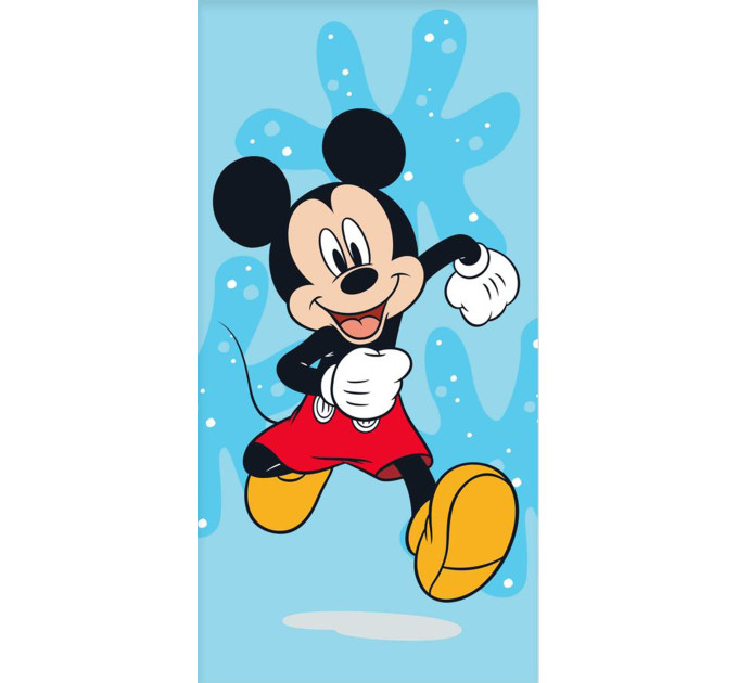 Osuška detská froté - Mickey na modrom 215T