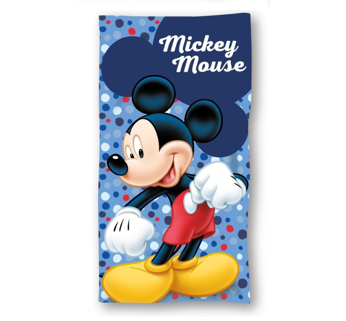 Osuška detská froté - Mickey na tmavo modrom 1009