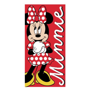 Osuška detská froté - Minnie na červenom - 1021
