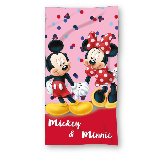 Osuška detská mikrovlákno -  Minnie a Mickey 3599
