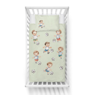 Obliečka do postieľky - futbal - 5142B