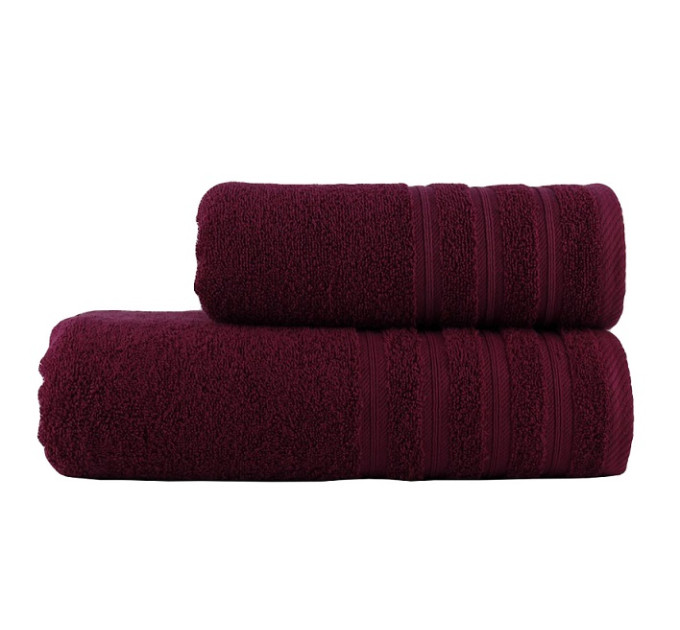 Set bavlnených uterákov Viva - vínový