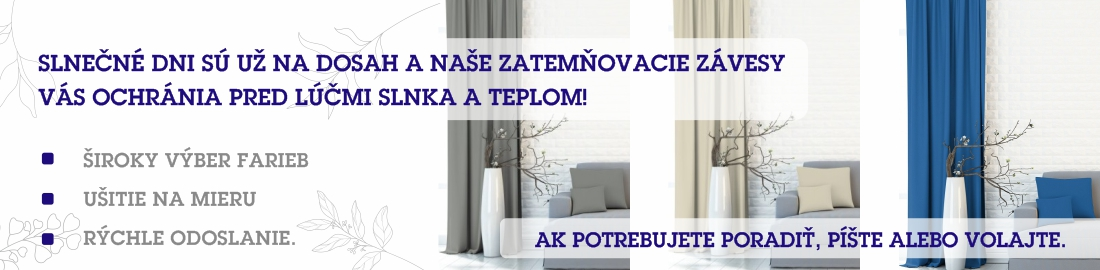 Závesy na mieru