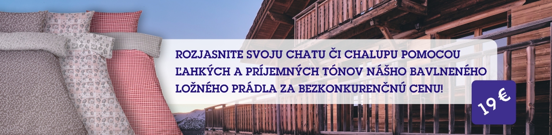 Obliečky na chalupu